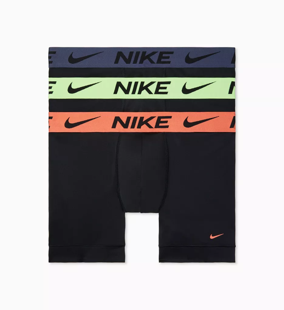 Essential Stretch Micro Boxer Briefs - 3 Pack Black Multi S by Nike