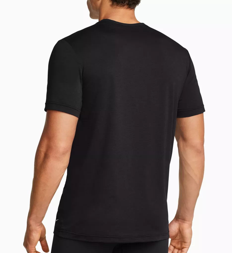 Dri-FIT Reluxe Crew Neck T-Shirt - 2 Pack Black S