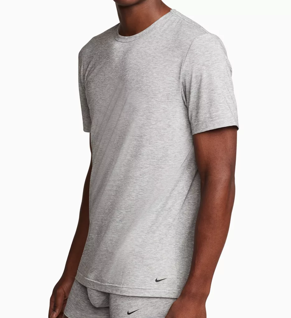 Dri-FIT Reluxe Crew Neck T-Shirt - 2 Pack Grey Heather S