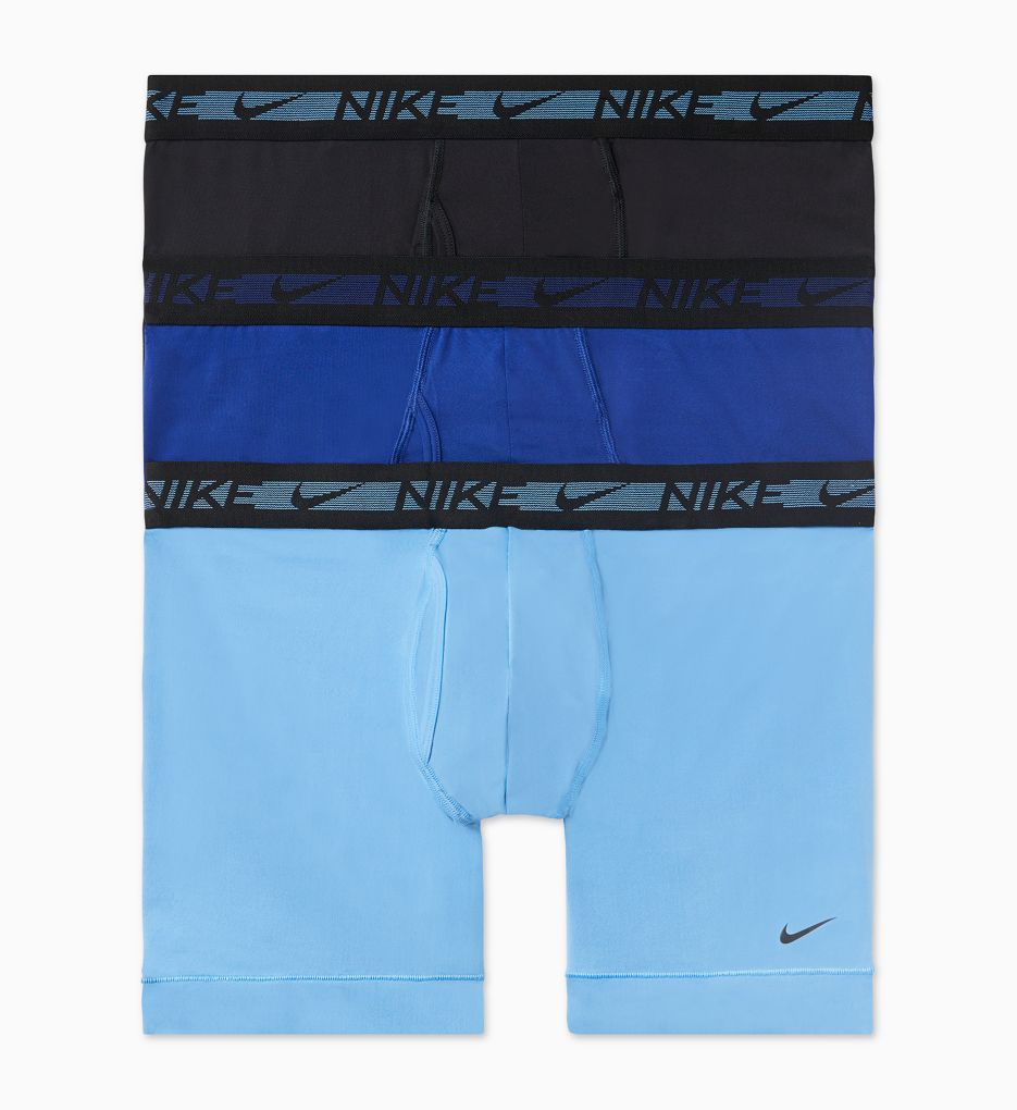 Nike, 3 Pack Stretch Long Boxer Shorts Mens, Trunks