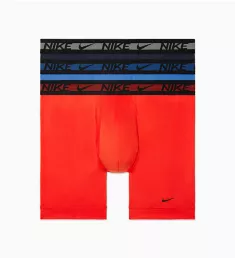 Ultra Stretch Micro Boxer Brief - 3 Pack Habanero/Blue/Black S