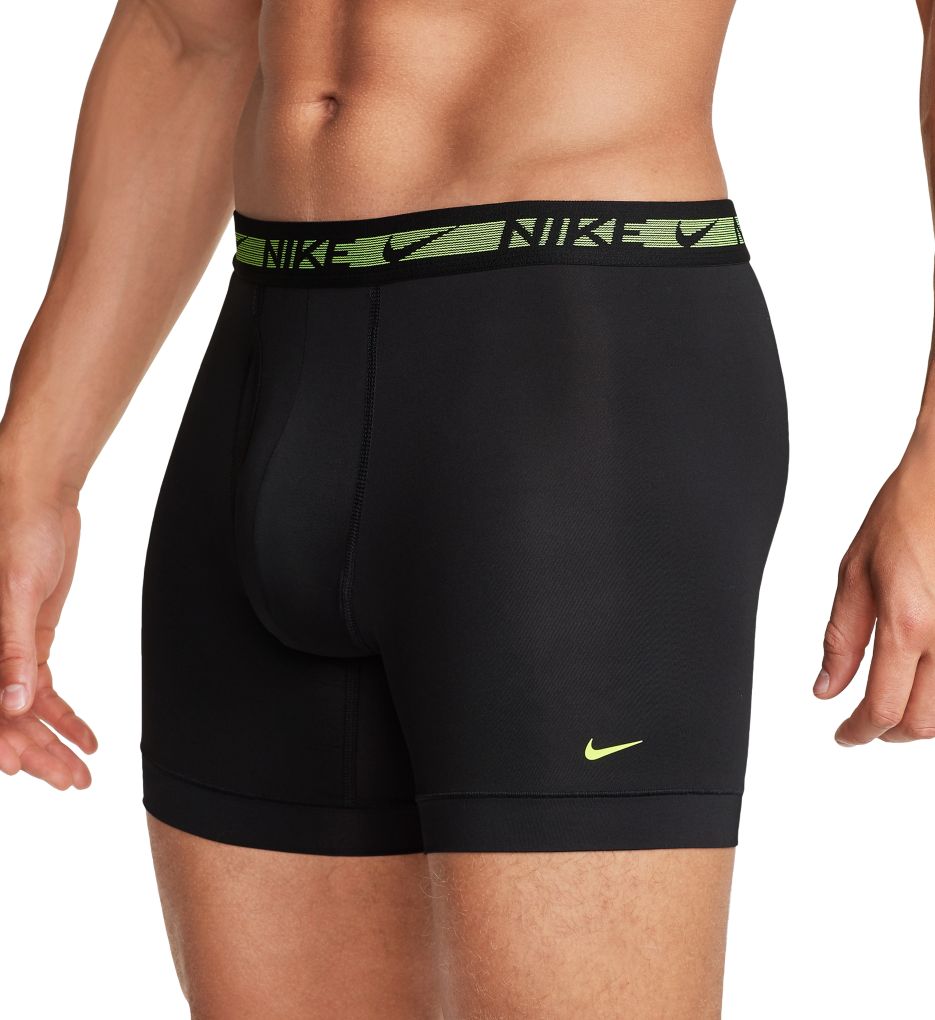 Ultra Stretch Micro Boxer Brief - 3 Pack Blue/Royal/Black L by Nike