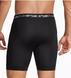 Ultra Stretch Micro Long Leg Boxer Brief - 3 Pack Black S