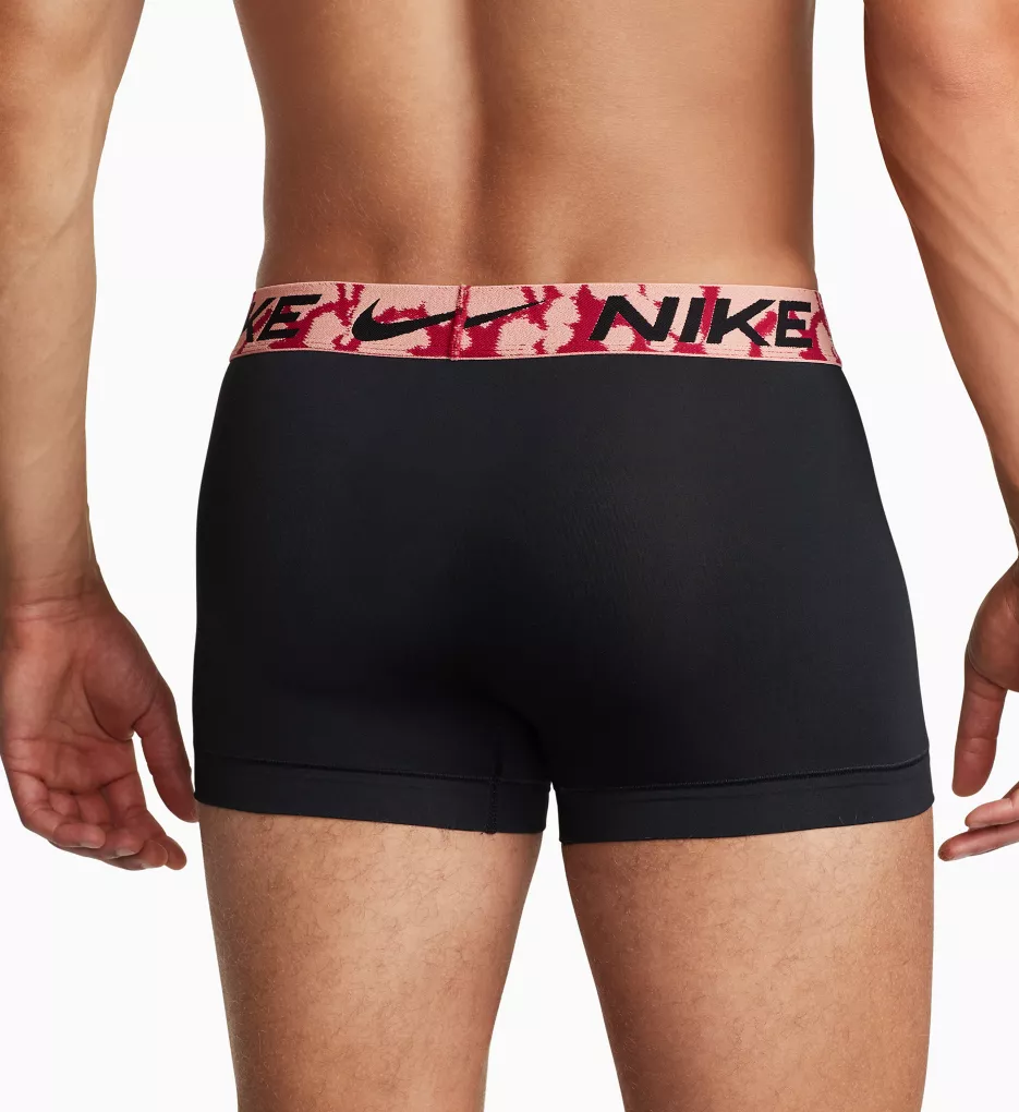 Nike Underwear ESSENTIAL BOXER BRIEF 3 PACK - Pants - black/siren