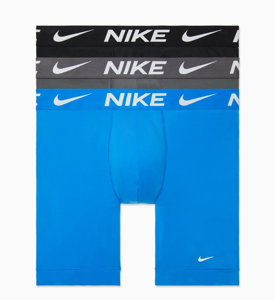 Nike Men`s Essential Micro Boxer Briefs 3 Pack (Black(KE1015-001