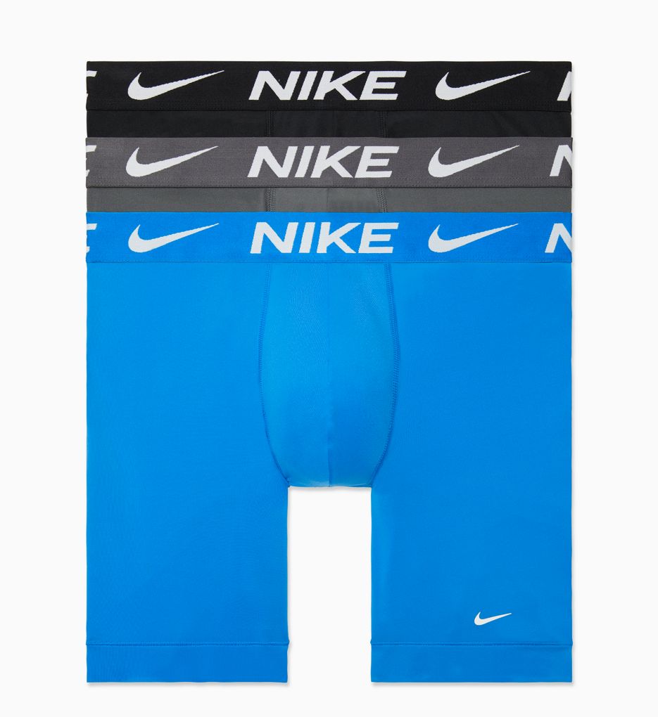 Nike KE1099 Flex Micro Long Boxer Briefs - 3 Pack for sale online