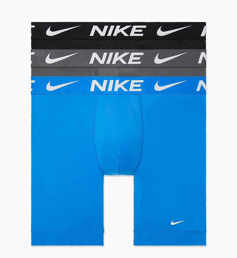 Nike Men's 3-pack Essential Micro Hip Briefs Underwear Black Size
