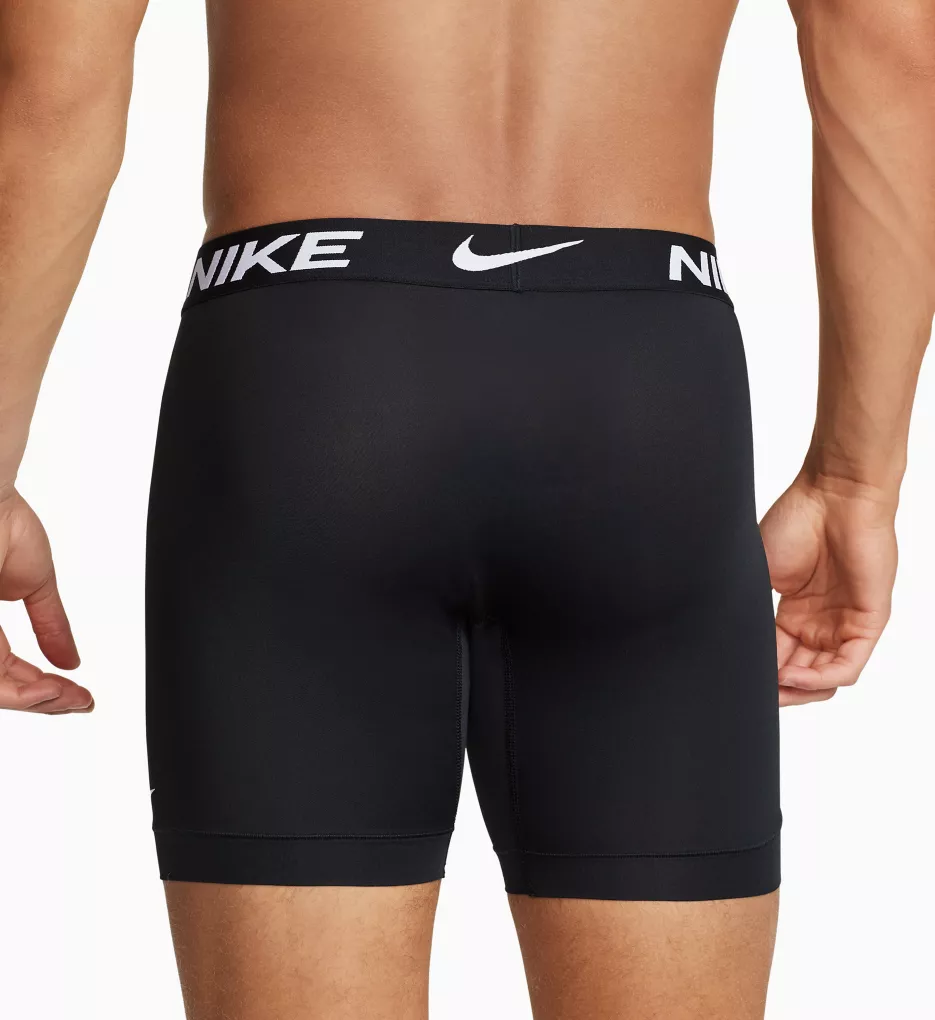 Nike Ultra Stretch Micro Boxer Brief, Dri-FIT 3Pk, Black, Large at