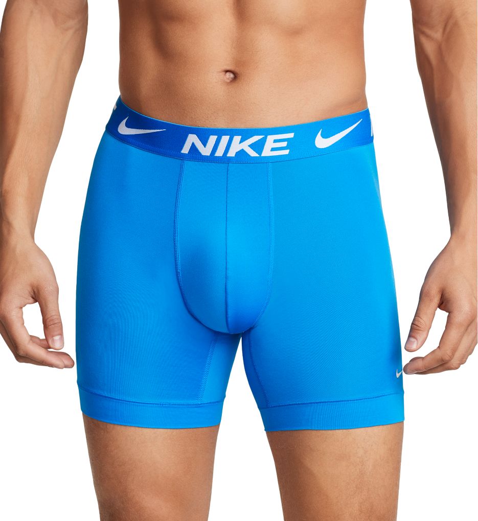 Men's Nike 3-pack Essential Microfiber Long Leg Boxer Brief
