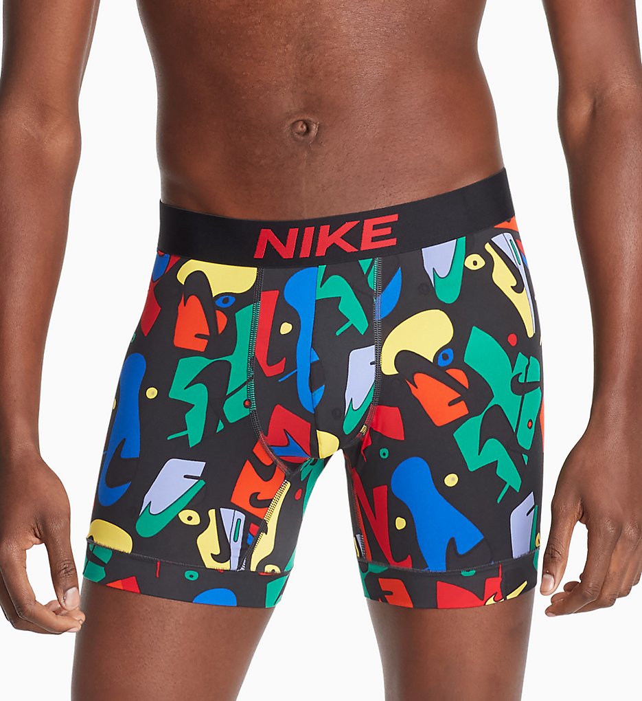 Essential Micro Boxer Brief Abstract Sneaker Print L