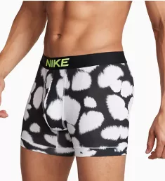 Essential Micro Boxer Brief Black/White Tie Dye 2XL