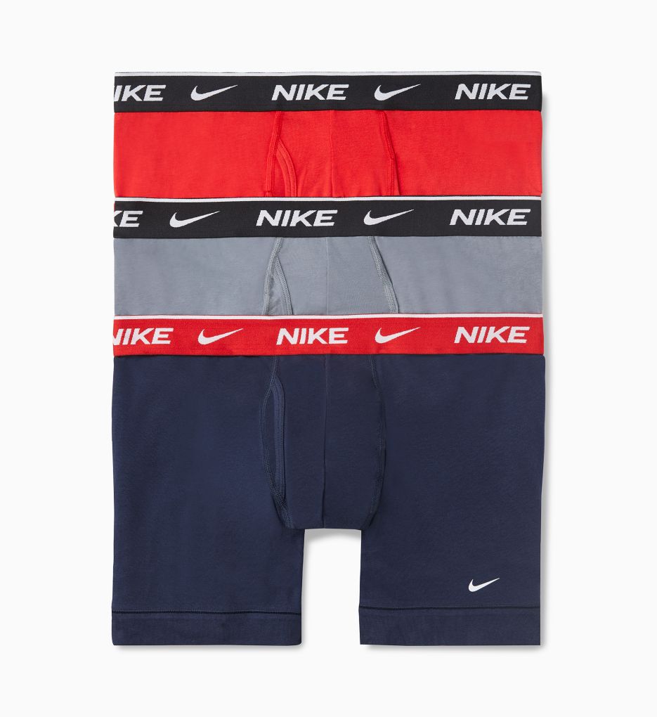 Nike Dri-FIT Essential Cotton Stretch 3 pack boxer briefs w. fly