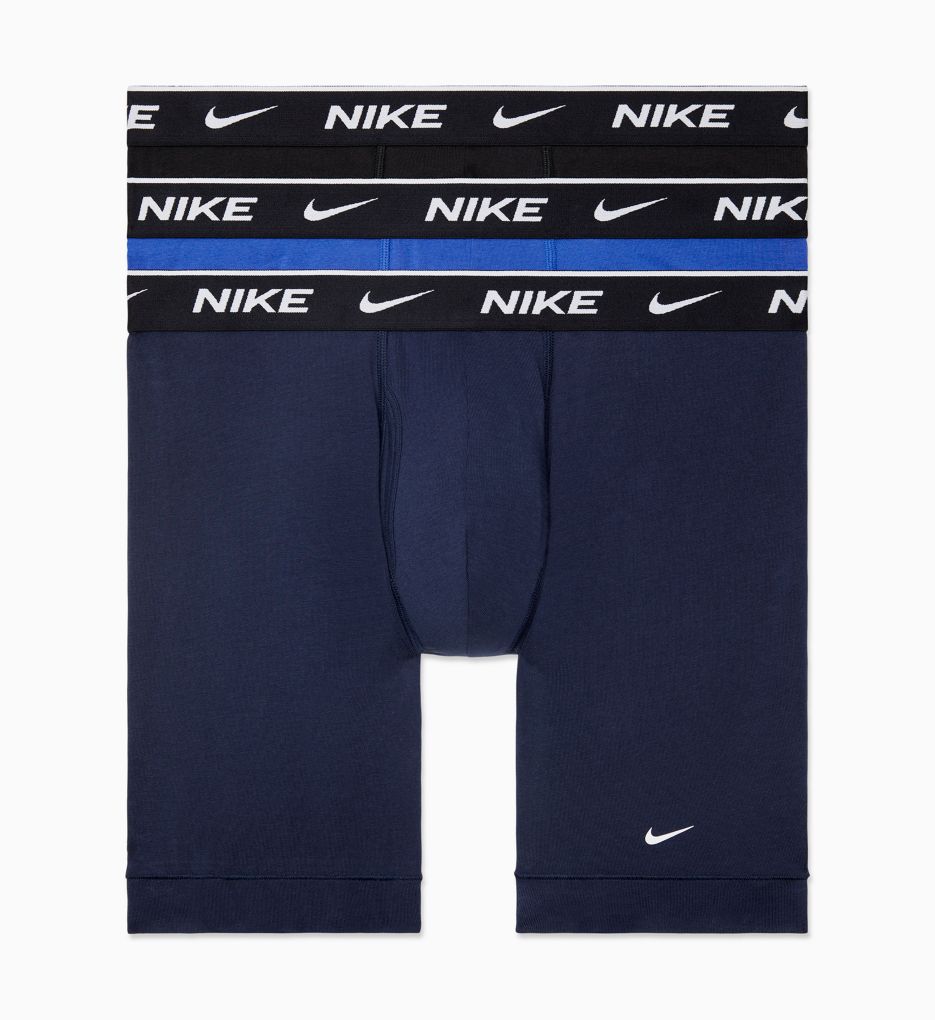 Image of Essential Cotton Stretch Long Boxer Brief - 3 Pack