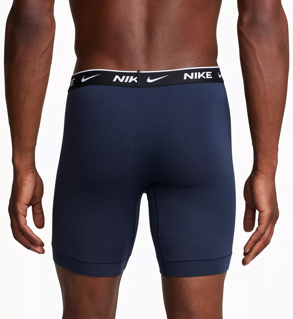 Nike Men`s Everyday Cotton Stretch Briefs 3 Pack (Black(KE1106-001
