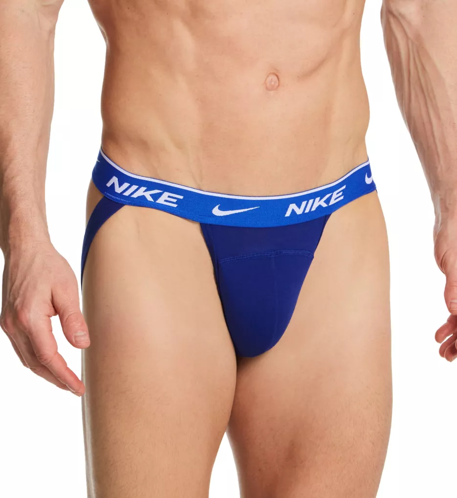 Nike Underwear & Sleepwear  Everyday Cotton Stretch Trunk 3 Pack Sticker  Wb/ Black/ Team Orange/ Photo Blue - Mens ⋆ Drzubedatumbi