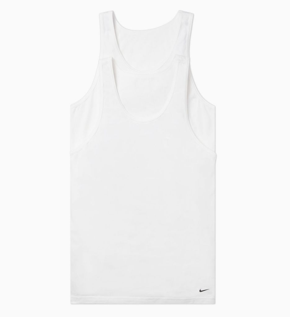 Image of Essential Cotton Stretch Tank - 2 Pack