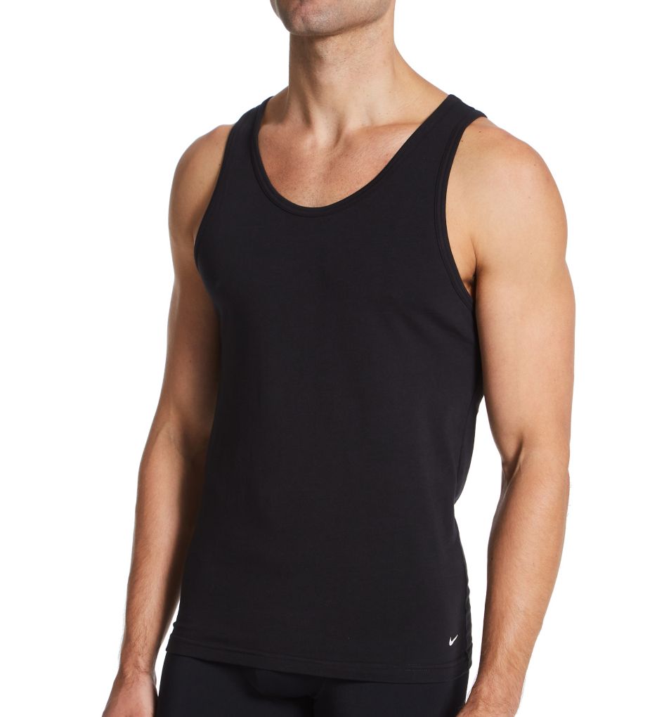 Essential Cotton Stretch Tank 3 - Pack