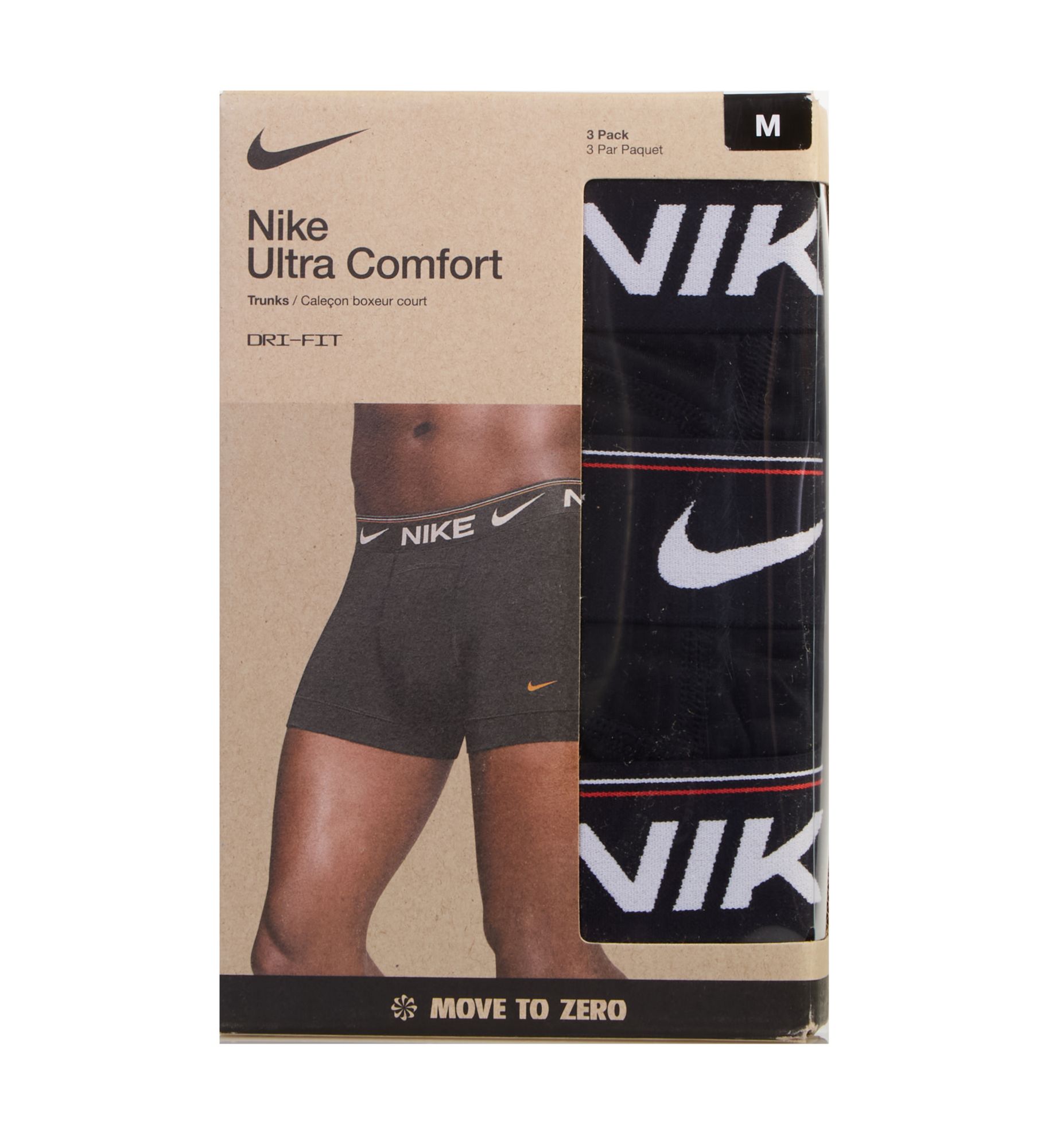 Nike Ultra Comfort Trunk - 3 Pack KE1256 - Image 3