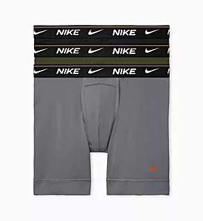 Ultra Comfort Boxer Brief Long - 3 Pack Grey/Olive/Black XL