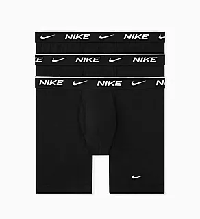 Essential Cotton Stretch Boxer Brief  - 3 Pack Black 2XL