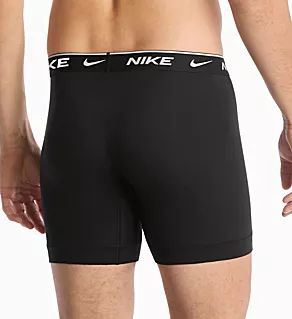Essential Cotton Stretch Boxer Brief  - 3 Pack Black 2XL