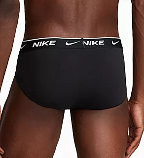 Essential Cotton Stretch Brief  - 3 Pack Black XL