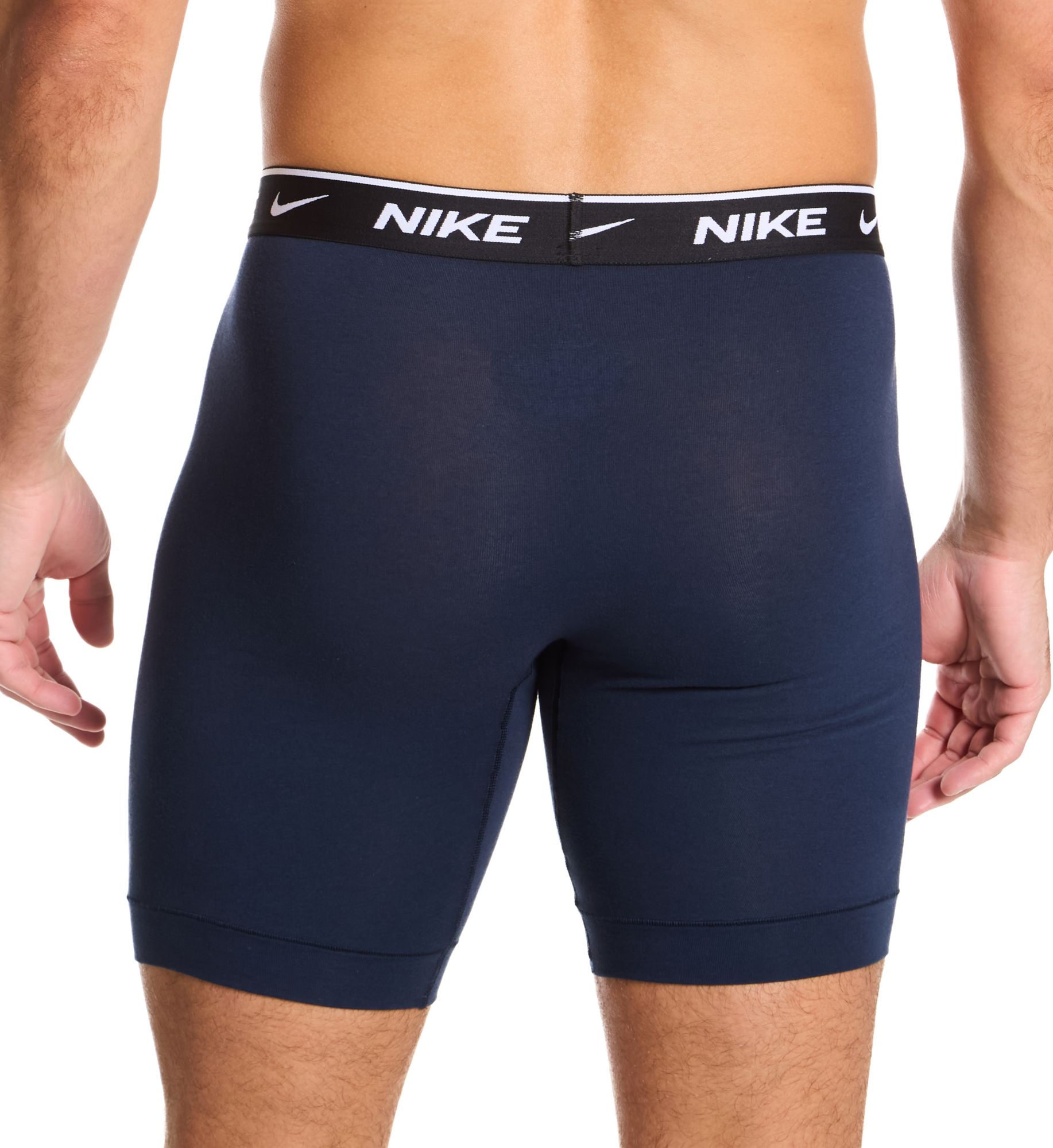 Nike Essential Cotton Stretch Long Boxer Brief - 3 Pack KE1282 - Image 2