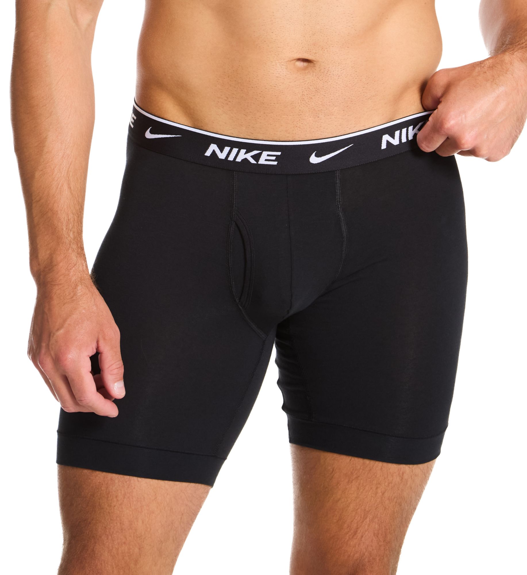 Nike Essential Cotton Stretch Long Boxer Brief - 3 Pack KE1282 - Image 1