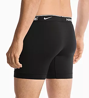 Essential Cotton Stretch Boxer Brief - 5 Pack Black XL