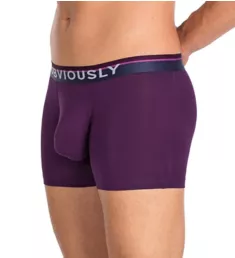 PrimeMan AnatoMAX 3 Inch Boxer Brief Purp S