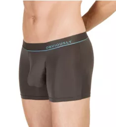 PrimeMan AnatoMAX 3 Inch Boxer Brief Titanium S