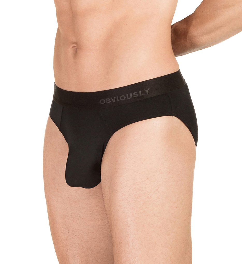 Obviously A02-1A PrimeMan AnatoMAX Briefs (Black)