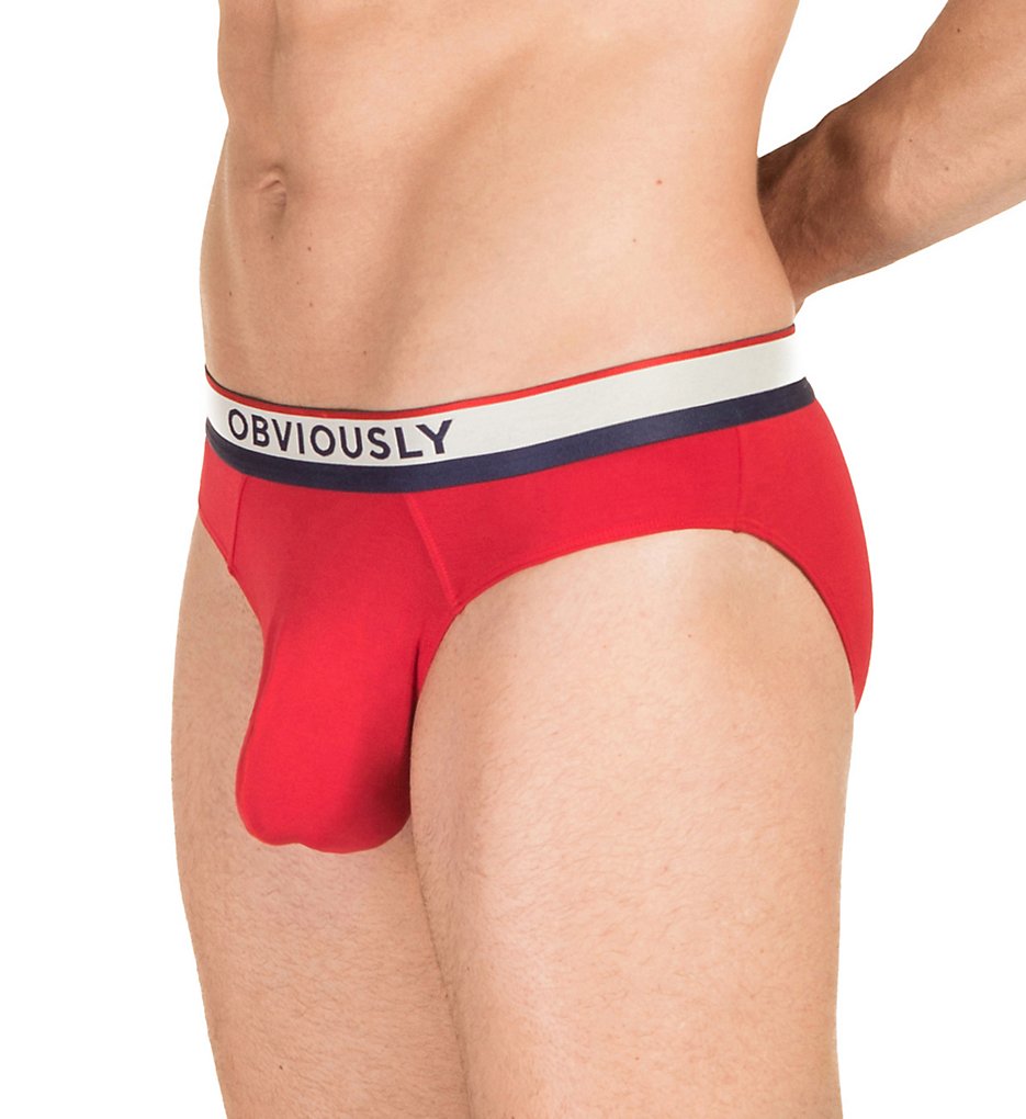 Obviously A02-1D PrimeMan AnatoMAX Briefs (Red)