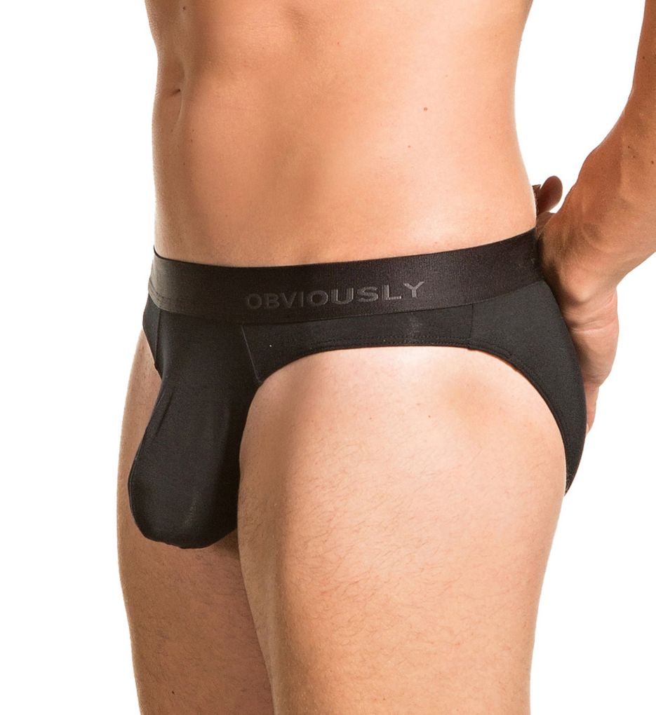 PrimeMan AnatoMAX Hipster Brief BLK XL by Obviously