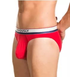 PrimeMan AnatoMAX Hipster Brief Red S