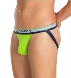 PrimeMan AnatoMAX Jockstrap Lime S