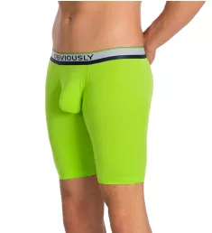 PrimeMan 6 Inch Boxer Brief Lime S