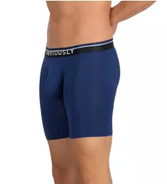 PrimeMan 6 Inch Boxer Brief Navy 2XL