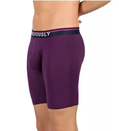 PrimeMan 6 Inch Boxer Brief Purp S