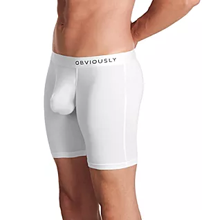 PrimeMan 6 Inch Boxer Brief WHT M