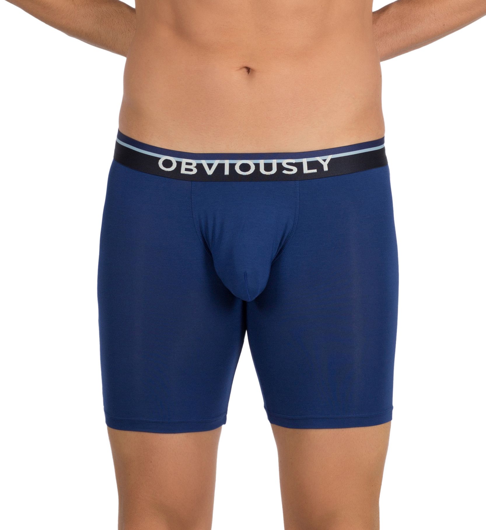 PrimeMan 6 Inch Boxer Brief Navy M