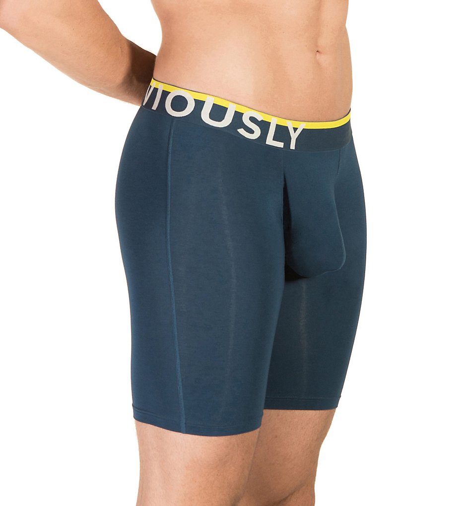 Obviously B01-1H EveryMan AnatoMAX 9 Inch Boxer Briefs (Nautical)
