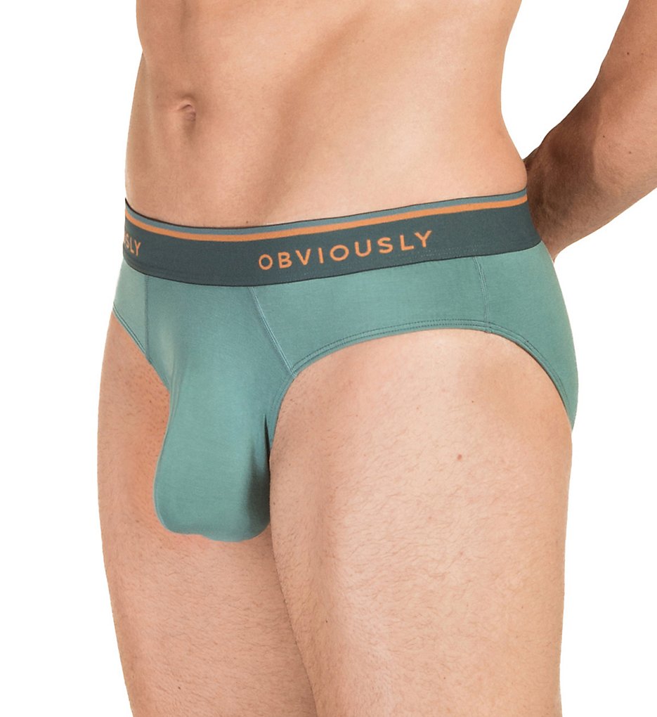 Obviously B02-1G EveryMan AnatoMAX Briefs (Teal)