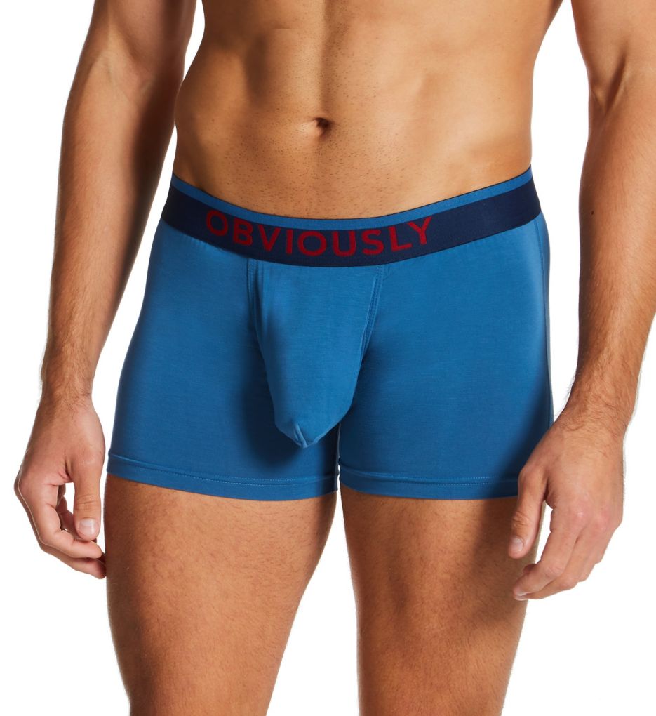 Obviously FreeMan AnatoFREE Boxer Brief 3inch Leg - Pacific Blue