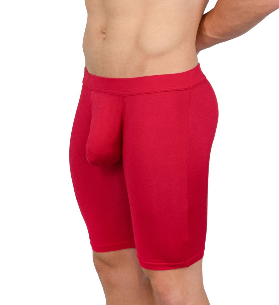 EliteMan AnatoMAX 9 inch Boxer Brief RED M by Obviously