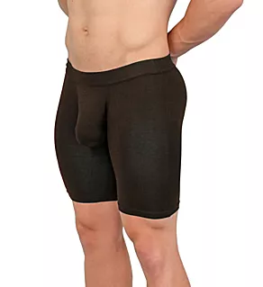 EliteMan AnatoMAX 6 Inch Boxer Brief Black L