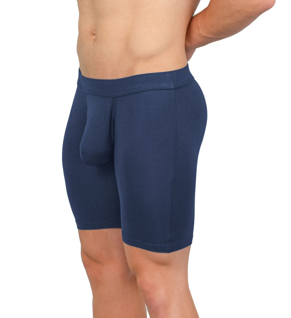 EliteMan AnatoMAX 6 Inch Boxer Brief navy 2XL by Obviously