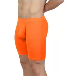 EliteMan AnatoMAX 6 Inch Boxer Brief Orange S