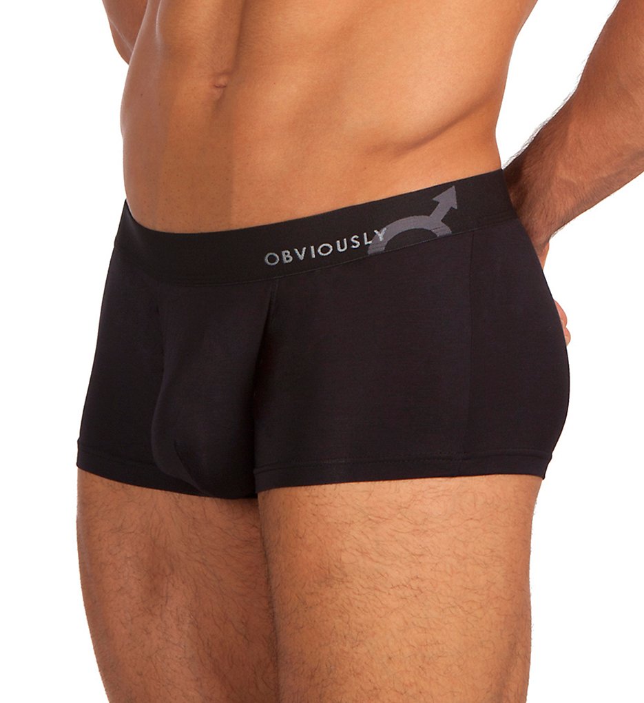 Obviously Y36406 AnatoMAX Low Rise Hipster Trunk (Black)