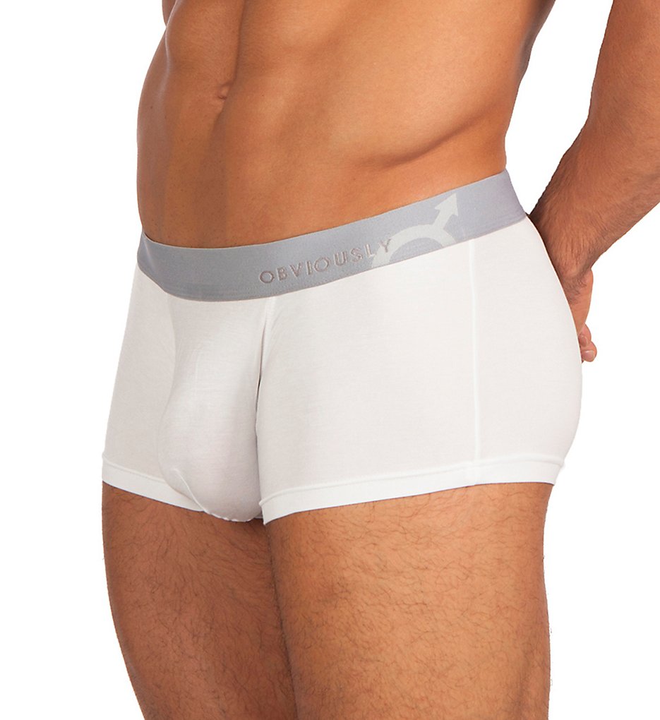 Obviously Y36406 AnatoMAX Low Rise Hipster Trunk (White)